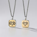 Celestia Element - Reversible Two-Sided Pendant Necklace - CEL-ELM-N03-ARI