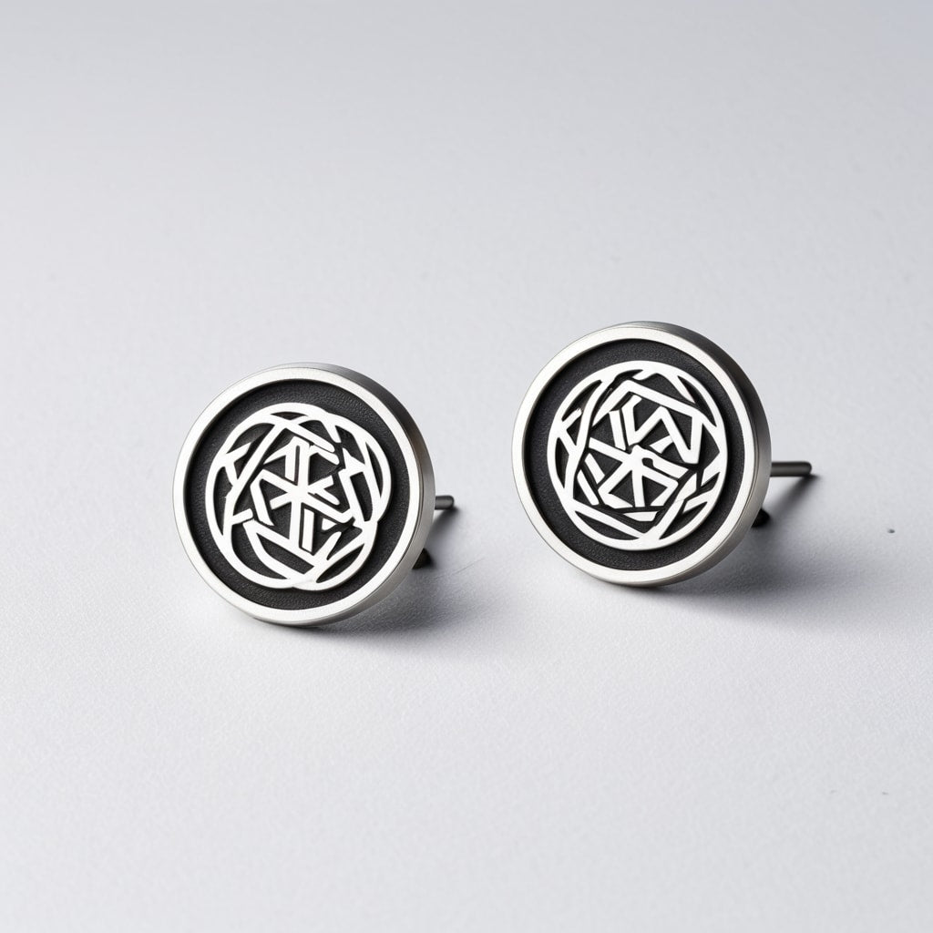 celestia-mythos-asymmetric-earrings - CEL-MYT-E03-LEO