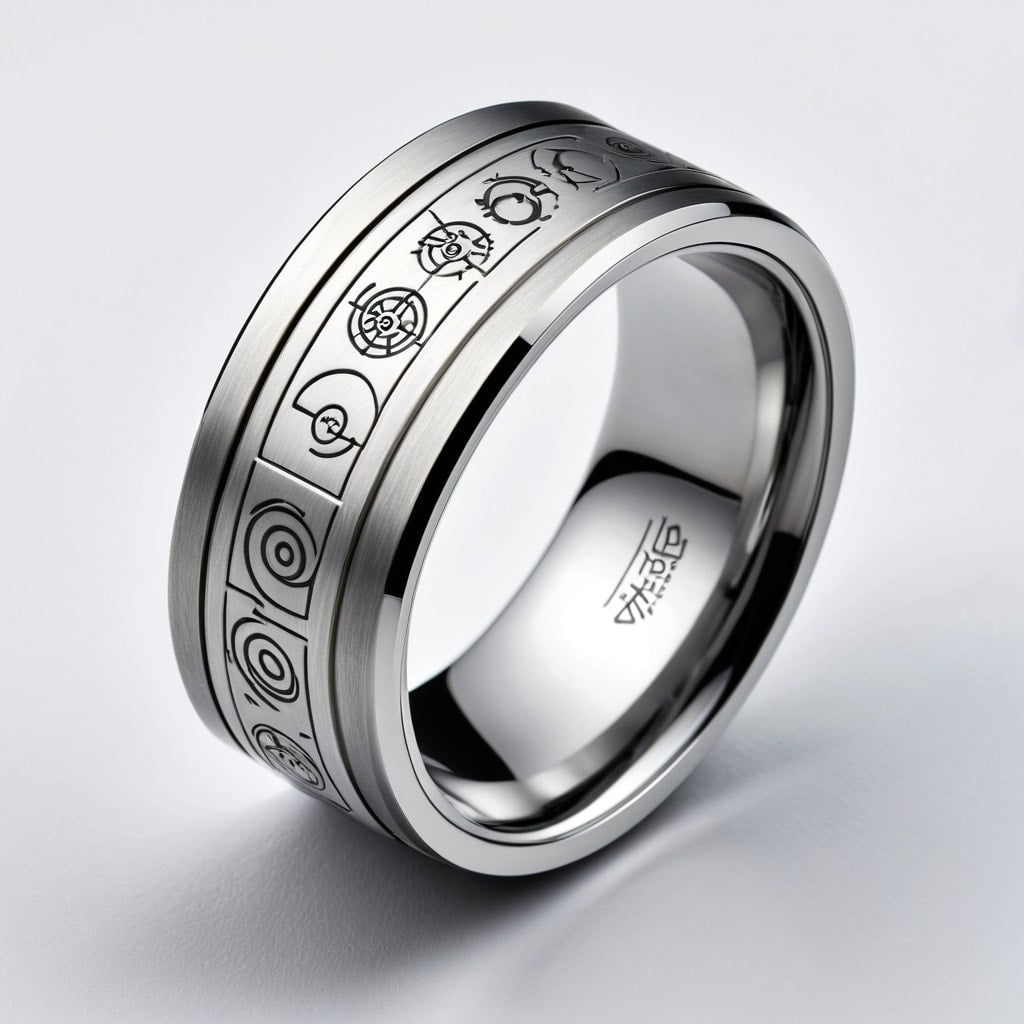 Celestia Orbit - Rotating Star Map Wide Ring - CEL-ORB-R03-ARI